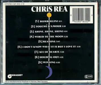 Chris Rea - Wired to the Moon (1984) 1st Germany Press