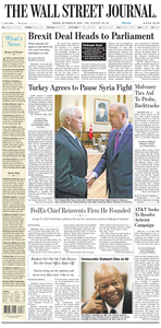 The Wall Street Journal – 18 October 2019