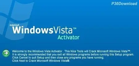 Windows Vista Activator [14 day Trial Remover]
