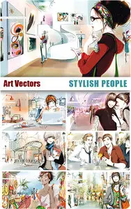 Art Vectors - Stylish People