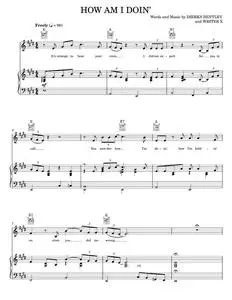 How am i doin - Dierks Bentley (Piano-Vocal-Guitar)