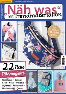 Näh was mit Trendmaterialien N.41 - 27 Januar 2024