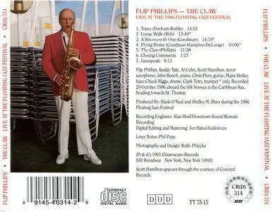 Flip Phillips - Claw-Live At The 1986 Floating Jazz Festival (1991)