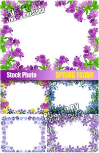 UHQ Stock Photo - Spring Frame