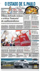 Jornal O Estado de São Paulo - 5 de abril de 2012 - Quinta