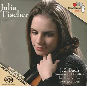 J.S. Bach - Julia Fischer - Sonatas and Partitas for Solo Violin (2005) {2xHybrid-SACD // CD-Layer} [Repost]