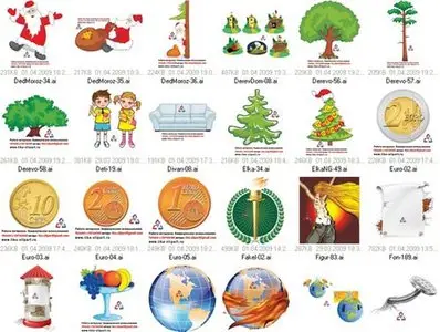 Vector clipart. Part 1