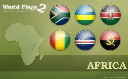 Africa icon set