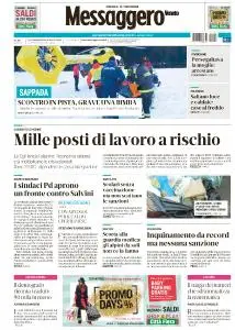 Il Messaggero Veneto Pordenone - 4 Gennaio 2019