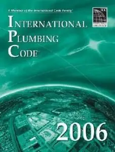 2006 International Plumbing Code (Repost)