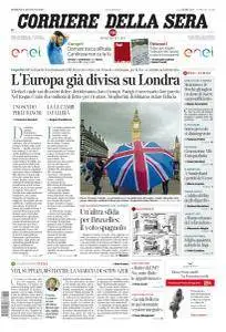 Corriere della Sera - 26 Giugno 2016