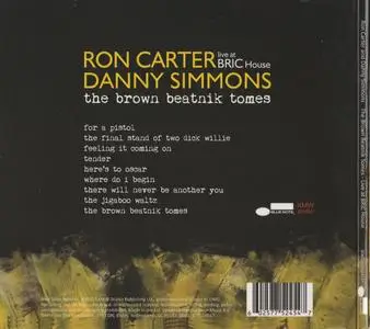 Ron Carter & Danny Simmons - The Brown Beatnik Tomes (2019) {Blue Note 0060257752454}