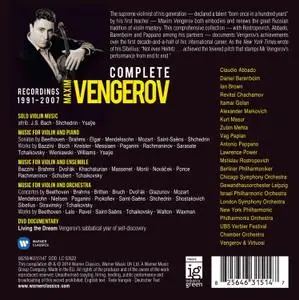 Maxim Vengerov - The Complete recordings 1991-2007 (2014) (19CDs Box Set)