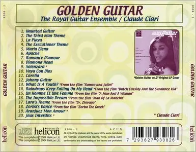 The Royal Guitar Ensemble - Golden Guitar (1967) {2004, Reissue}