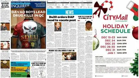 Philippine Daily Inquirer – December 21, 2017