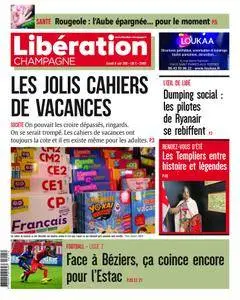 Libération Champagne - 11 août 2018