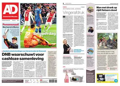Algemeen Dagblad - Woerden – 29 oktober 2018