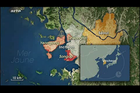 (2010) Le dessous des cartes : Incheon, ville globale