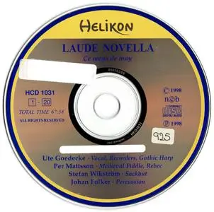 Ensemble Laude Novella - Ce moys de may (1998) {Helikon HCD1031}