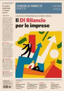 Il Sole 24 Ore Focus - 15 Luglio 2020