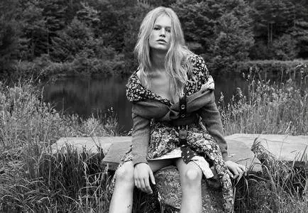 Anna Ewers by Terry Richardson Photoshoot for Self Service Fall/Winter 2016