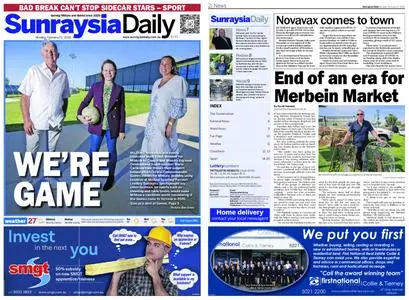 Sunraysia Daily – February 21, 2022