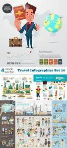 Vectors - Travel Infographics Set 10