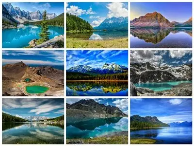 50 Amazing Mountain Lakes HD Wallpapers