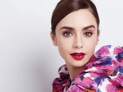Lily Collins by Alexi Lubomirski for ELLE Québec December 2021