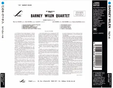 Barney Wilen - Tilt+6 (1957) {2014 Japan Jazz Collection 1000 Columbia-RCA Series SICP 4197}