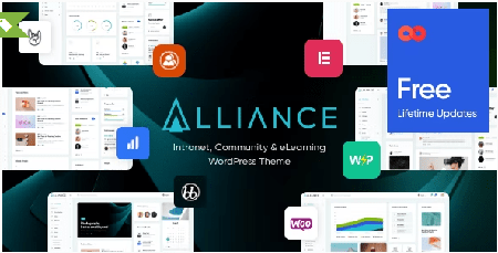 Alliance v3.0.0 - Intranet & Extranet WordPress Theme NULLED
