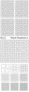 Vectors - Puzzle Templates 2