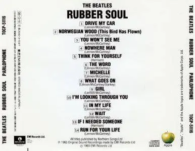 The Beatles - Rubber Soul (1965) [Toshiba-EMI TOCP-51116, Japan]