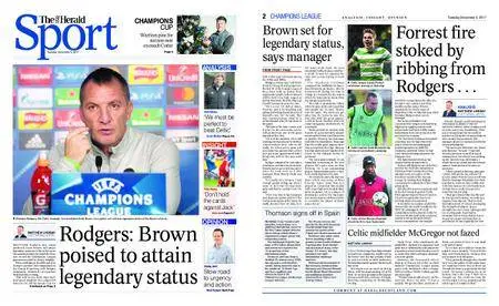 The Herald Sport (Scotland) – December 05, 2017