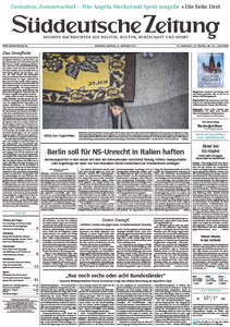 Süddeutsche Zeitung vom Freitag, 24. Oktober 2014