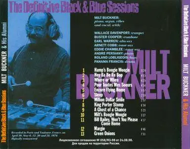 Milt Buckner  - Milt Buckner & His Alumni (2000)