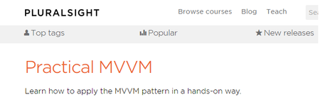 Practical MVVM with Gill Cleeren [repost]