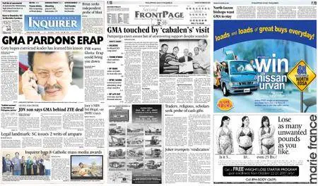Philippine Daily Inquirer – October 26, 2007