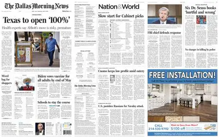 The Dallas Morning News – March 03, 2021