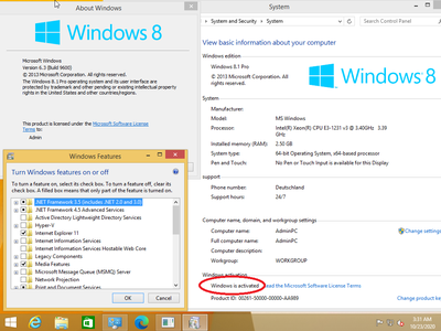 Windows 8.1 Pro Vl Update 3 With Office 2019 (x64) October 2020 Preactivated