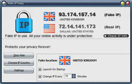 Hide IP Easy 5.0.2.8 portable