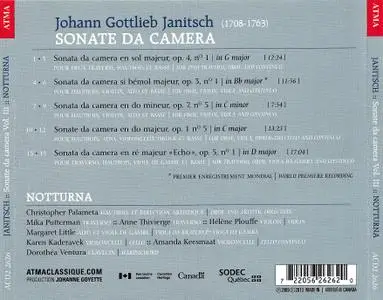 Christopher Palameta, Notturna - Johann Gottlieb Janitsch: Sonate da camera, Volume 3 (2012)