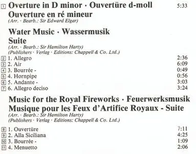 George Frideric Handel - Water Music / Fireworksmusic