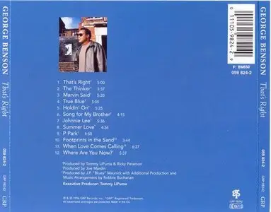 George Benson - That's Right (1996)