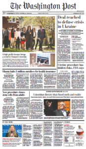 The Washington Post, 18.04.2014
