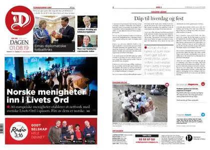 Dagen Norge – 01. august 2019