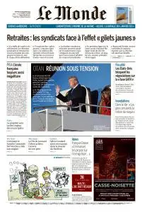 Le Monde du Mercredi 4 Décembre 2019