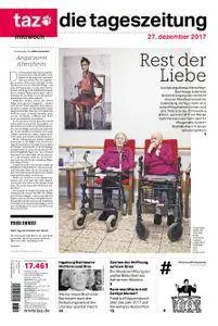 taz. die tageszeitung - 27. Dezember 2017