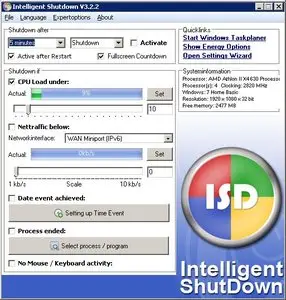 Intelligent Shutdown 3.3.0
