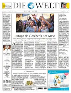 Die Welt am 04 Juli 2015